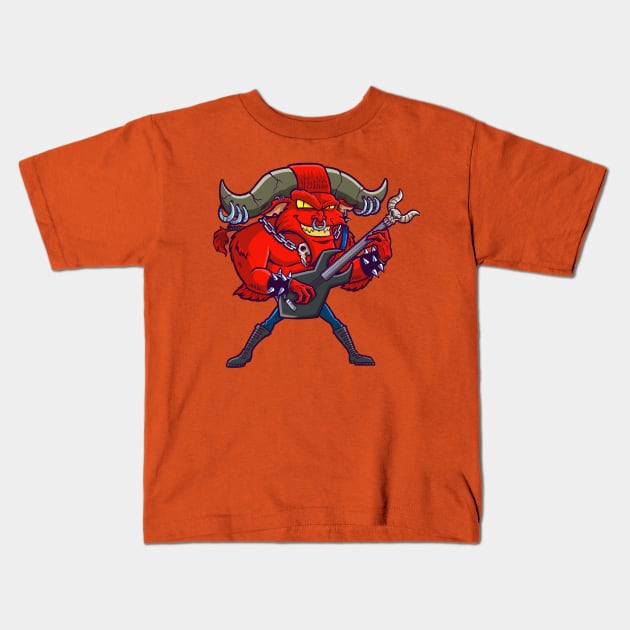 DEMON Kids T-Shirt by mauchofett